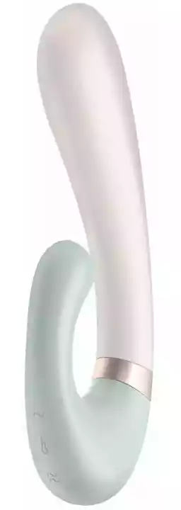 Satisfyer Wibrator Ogrzewany Heat Wave Connect App Miętowy