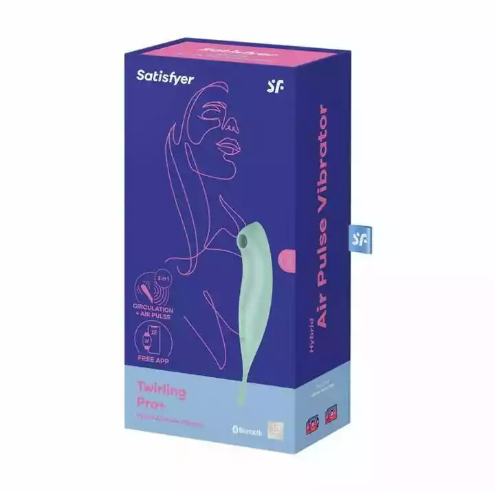 Satisfyer - wibrator powietrzny - Twirling PRO plus Connect App