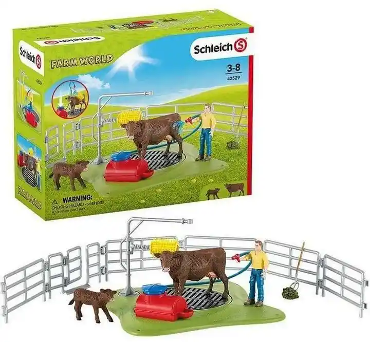 Schleich Myjnia Szczęśliwych Krów