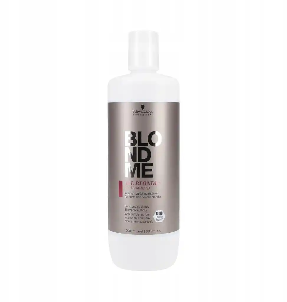 Schwarzkopf BlondMe All Blondes odżywczy szampon z bogatą formułą 1000ml