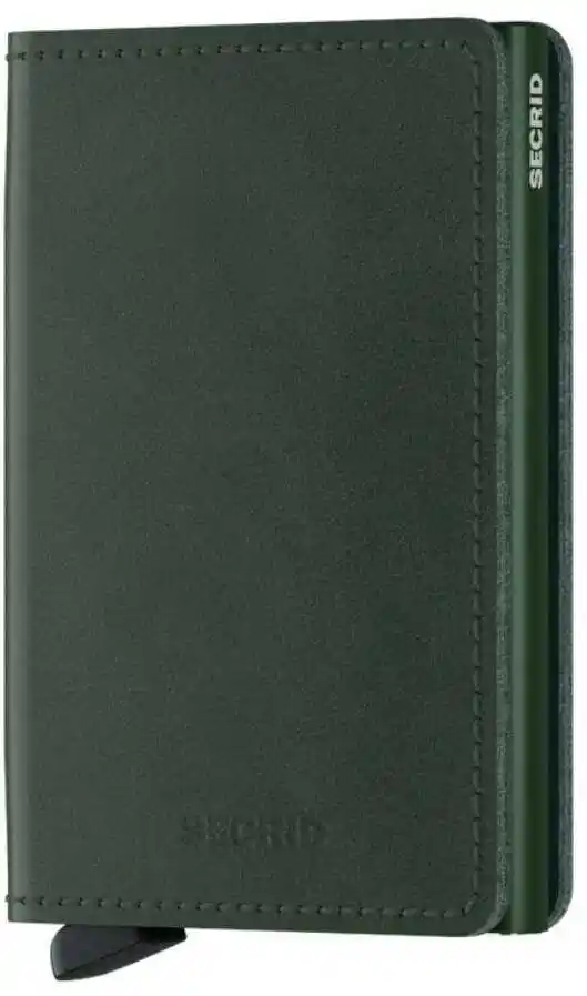 Secrid Mały portfel RFID Slimwallet Original original green