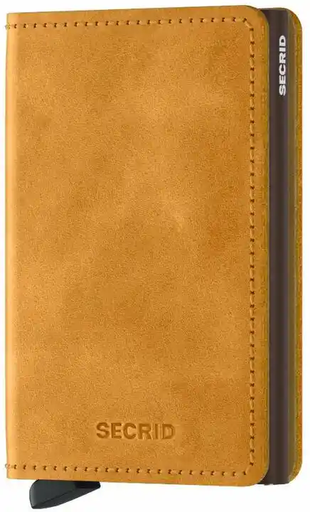 Secrid Slimwallet ochrona RFID Vintage ochre