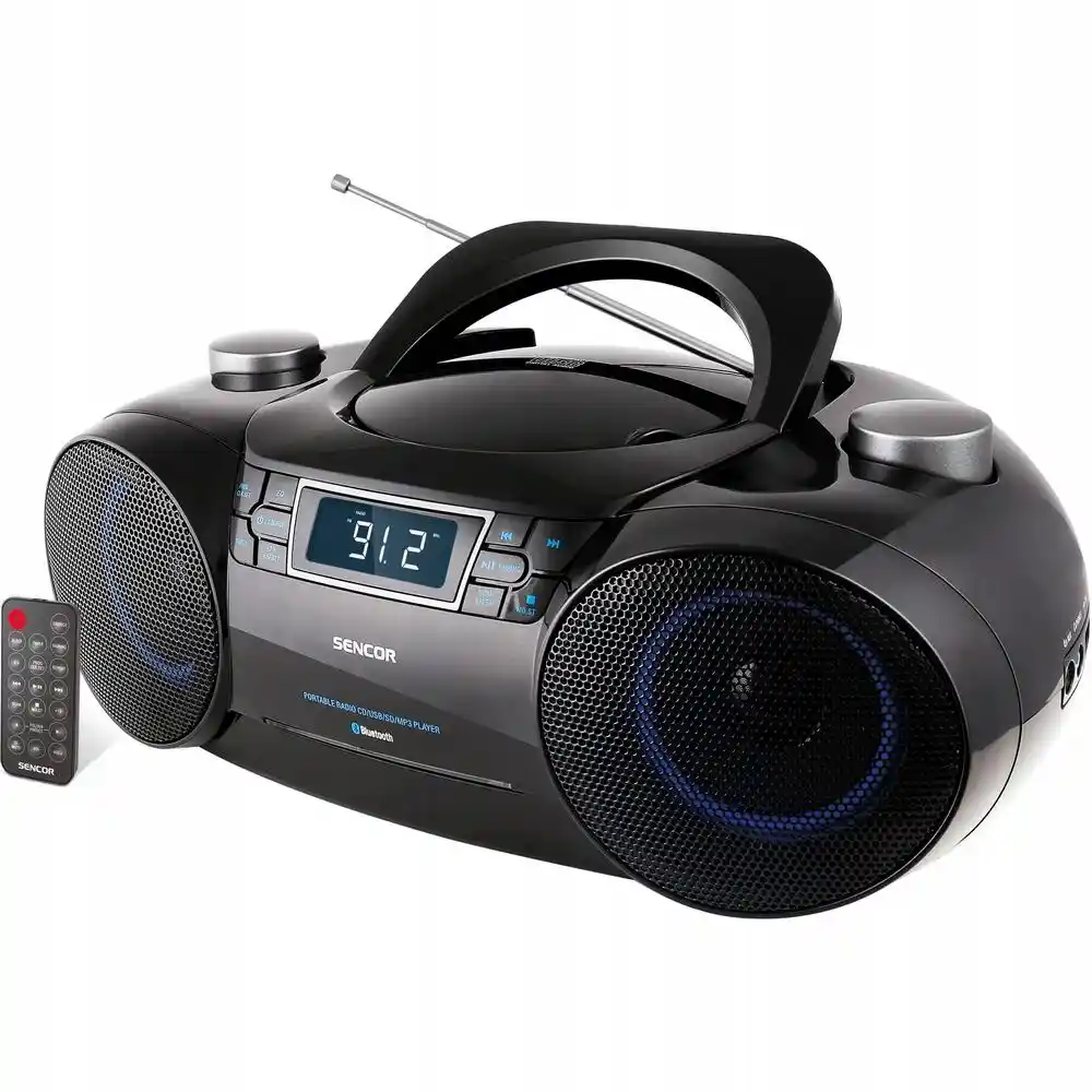 Sencor SPT 4700 Radio FM z CD/BT/MP3/SD/USB/AUX