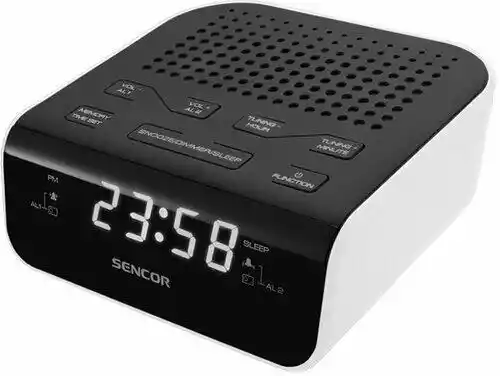 Sencor SRC 136 WH Budzik radiowy