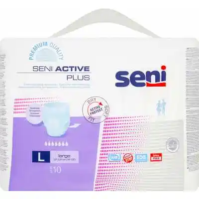 Seni Active Plus Majtki chłonne Large L 10szt