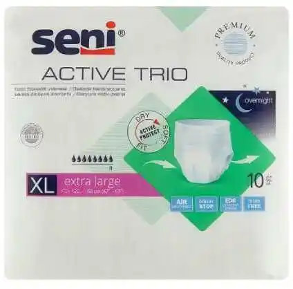 Seni Active Trio XL Majtki chłonne 10szt