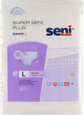 SENI SUPER AIR PLUS L 30szt pieluchomajtki dla dorosłych