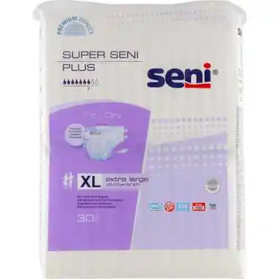 SENI SUPER AIR PLUS XL 30szt pieluchomajtki dla dorosłych