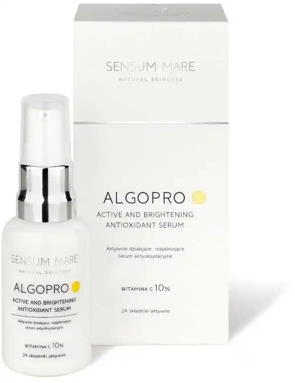 Sensum Mare AlgoPro C Serum Rozjaśniające serum antyoksydacyjne z witaminą C 10proc. 30 ml