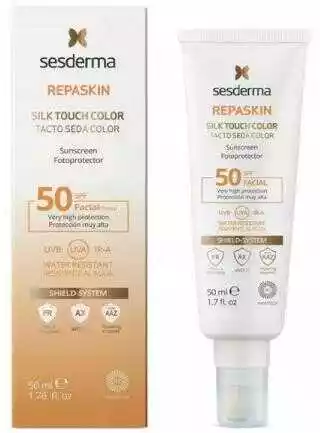 SESDERMA Repaskin Fotoprotector SPF50 Silk Touch Color krem koloryzujący 50ml