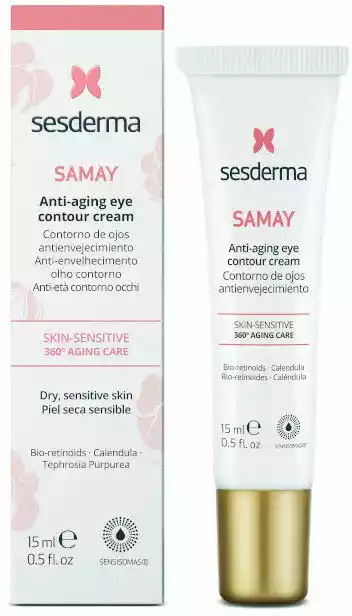 Sesderma Samay Anti Aging Eye Contour Cream Krem kontur oczu przeciwstarzeniowy 15ml