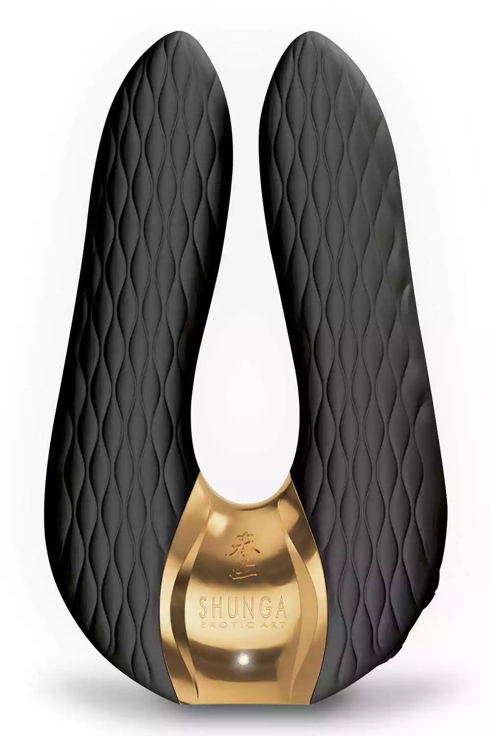 Shunga Aiko Intimate Massager Black - Wibrator łechtaczkowy, Czarny