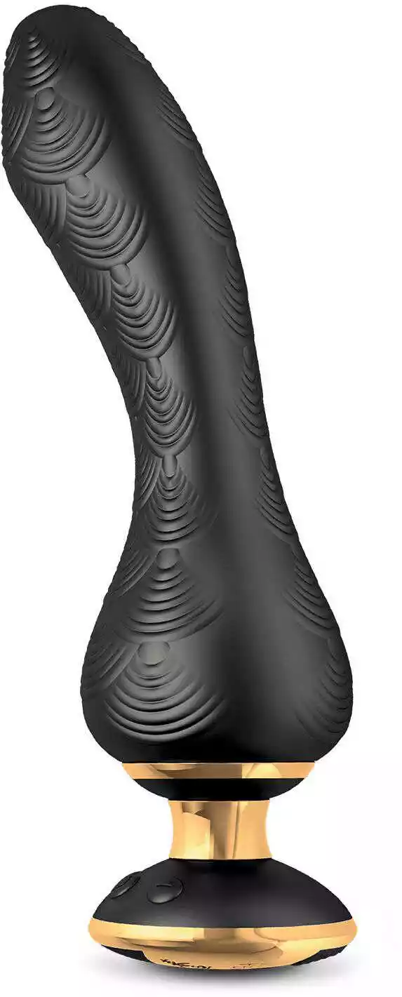 Shunga Sanya Intimate Massager Black - Wibrator klasyczny, Czarny