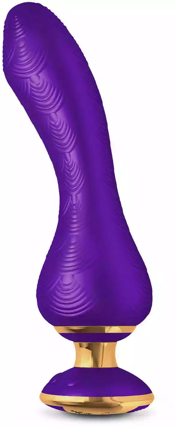 Shunga Sanya Intimate Massager Purple - Wibrator klasyczny, Fioletowy