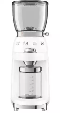 Smeg CGF01WHEU żarnowy młynek do kawy