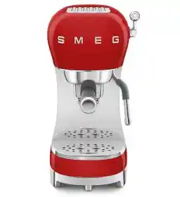 Smeg Ekspres ciśnieniowy do kawy ECF02RDEU Kolbowy 1350W Czerwony