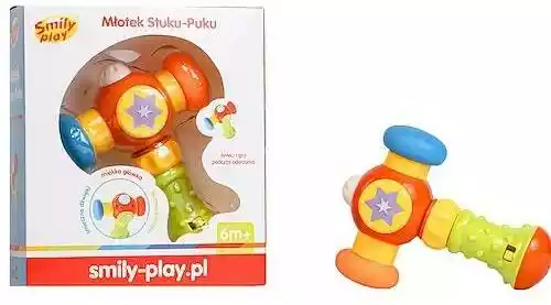 SMILY PLAY Zabawka interaktywna Młotek Stuku Puku SP83695