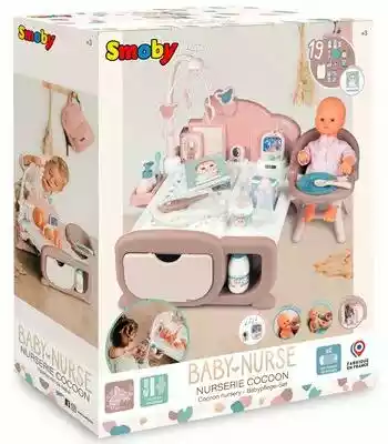 SMOBY Zestaw akcesoriów Baby Nurse Kącik opiekunki 7600220379