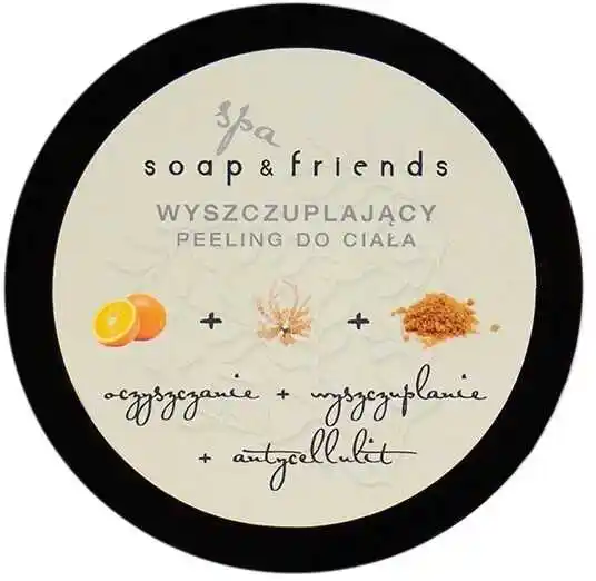 Soap&Friends Peeling do ciała Pomarańcza 200ml