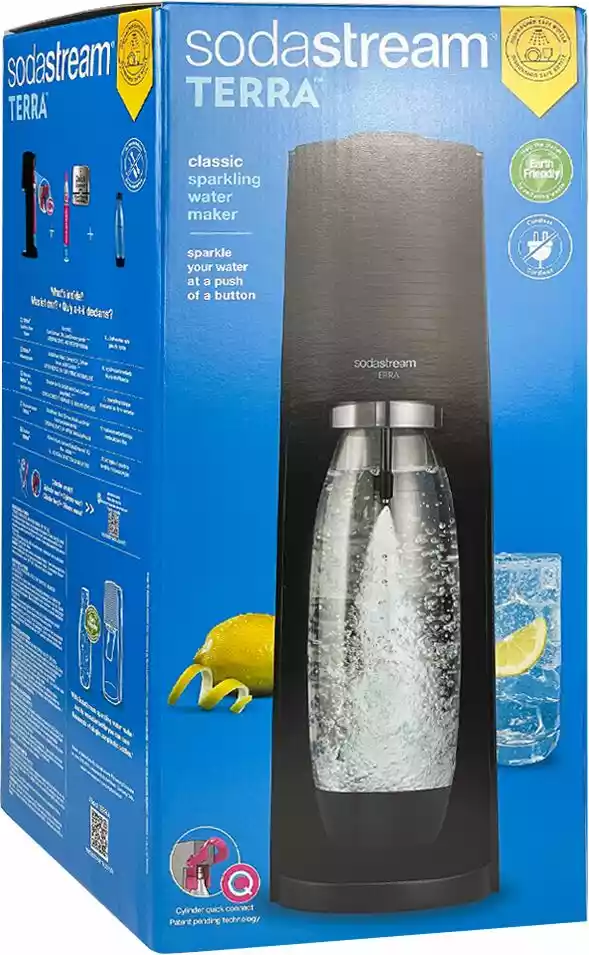 Sodastream Terra czarny saturator