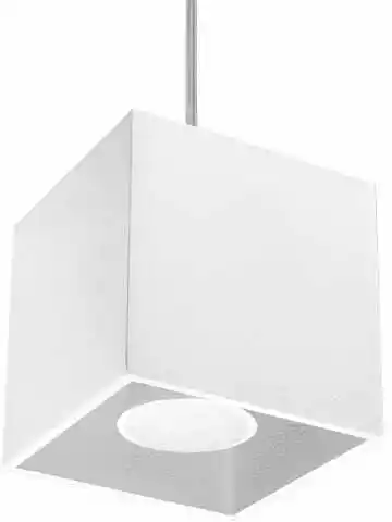 Sollux Lampa wisząca QUAD 1 Biały SL.0062