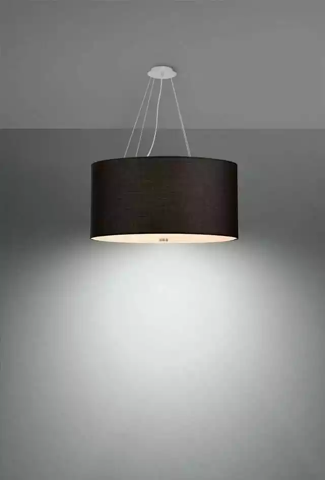 Sollux Otto 60 lampa wisząca czarna SL.0788