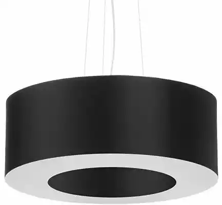 Sollux Saturno 50 lampa wisząca czarna SL.0748