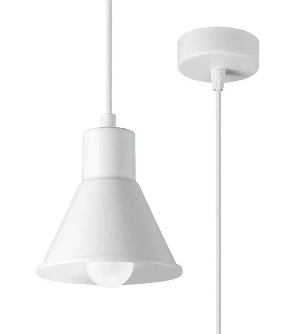 Sollux Taleja lampa wisząca biała SL.0983