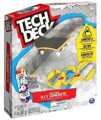 Spin Master Zestaw do fingerboard Tech Deck DIY Concrete