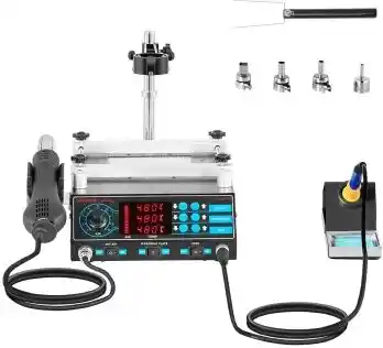 Stacja lutownicza grotowa Hot Air Preheater Stamos Soldering S-LS-10 Basic