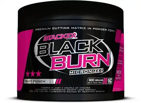 Stacker2 Black Burn Micronized 300 g poncz owocowy