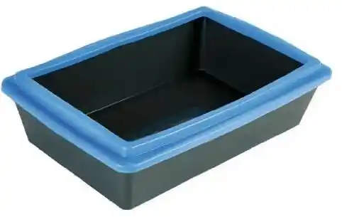 Stefanplast 84227 Kuweta dla kota z krawędzią 51 x 35 x 13 cm