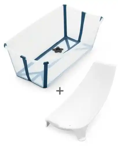 Stokke Flexi Bath zestaw wanienka z fotelikiem blue