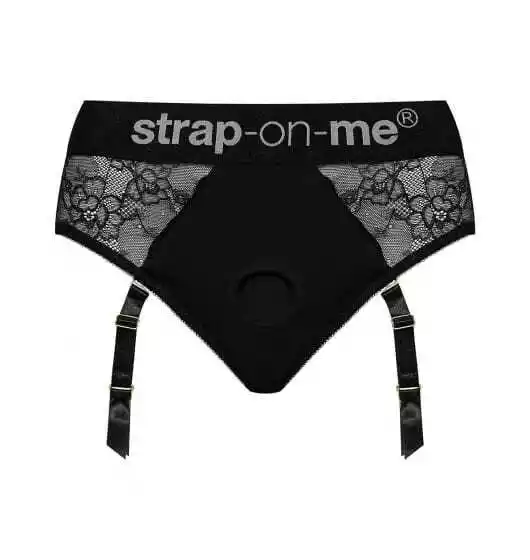 Strap on me Lingerie Harness Diva - Majtki do strap on Wariant/Rozmiar: L