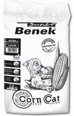 Super Benek - Corn Cat ultra naturalny żwirek dla kota 35L