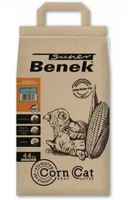 Super Benek CORNCat Morska bryza żwirek dla kota - 35l