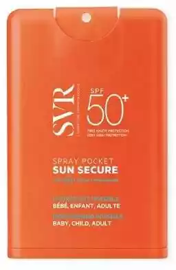 SVR Sun Secure Kieszonkowy spray ochronny SPF 50 20 ml