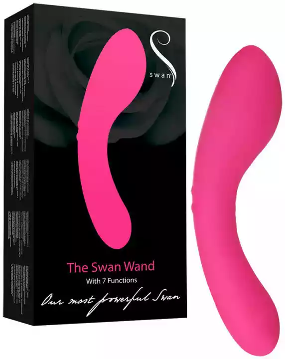 Swan The Wand - ładowalny wibrator-masażer (różowy)