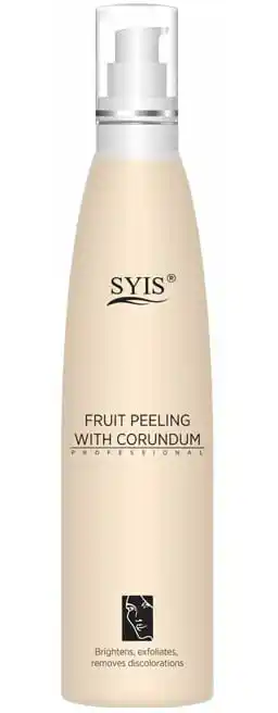 Syis owocowy peeling z korundem i krystalicznym złotem 200 ml