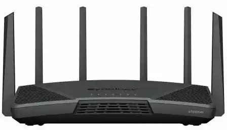 Synology RT6600ax Czarny router bezprzewodowy