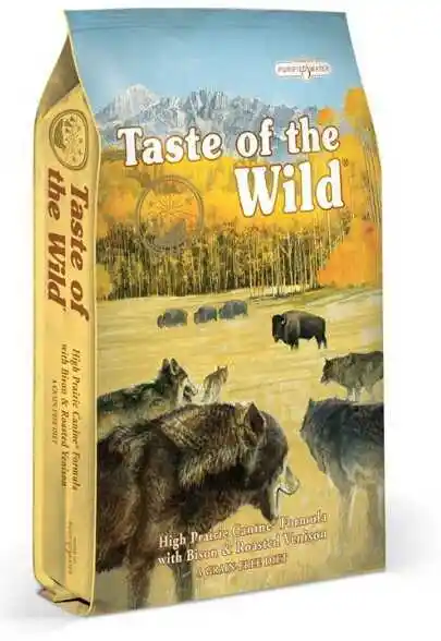 Taste Of The Wild karma z bizonem dla psów aktywnych / High Prairie Canine 12,2kg