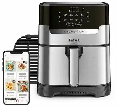 Tefal Frytkownica beztłuszczowa Easy Fry & Grill XL Deluxe EY505D, 1550 W