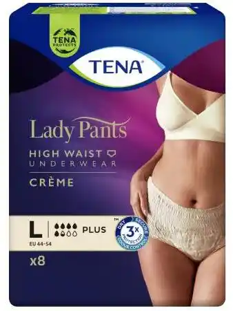 Tena Lady Pants Plus Majtki chłonne L 8szt