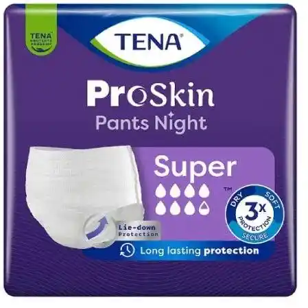 Tena Pants ProSkin Super Night Majtki chłonne L 30szt