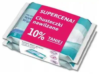 Tena Wet Wipes Chusteczki Nawilżane Duopack 96szt