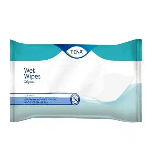 Tena Wet Wipes Original Chusteczki Nawilżane 48szt