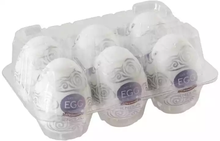 Tenga Egg Cloudy - jajko do masturbacji (6 sztuk)