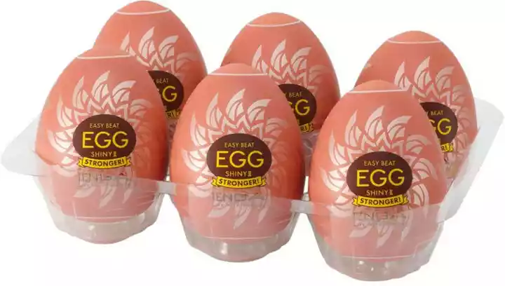 Tenga Egg Shiny II Stronger - jajko do masturbacji (6szt.)