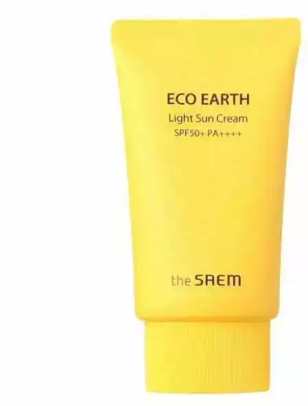 The Saem Eco Earth Lekki krem do twarzy SPF50 50g