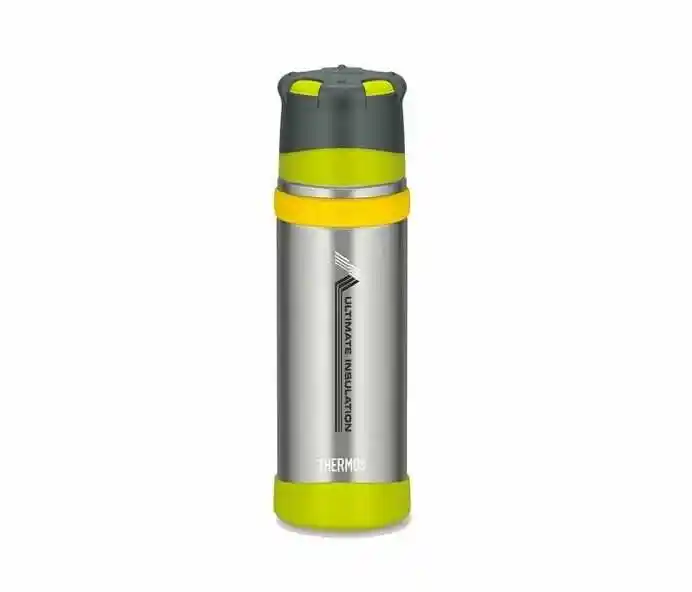 Thermos Termos ekstremalny Mountain 500 ml (stalowy/zielony)